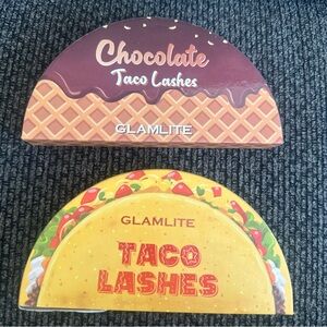 Glamlite Chocolate Taco Lashes & Tacos Lashes set